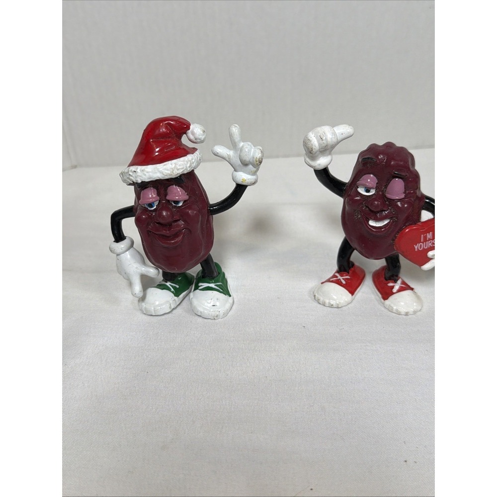 Vintage California Raisins PVC Figure Lot Holiday‎ Vacation Sunglasses Applause - Picture 2 of 8